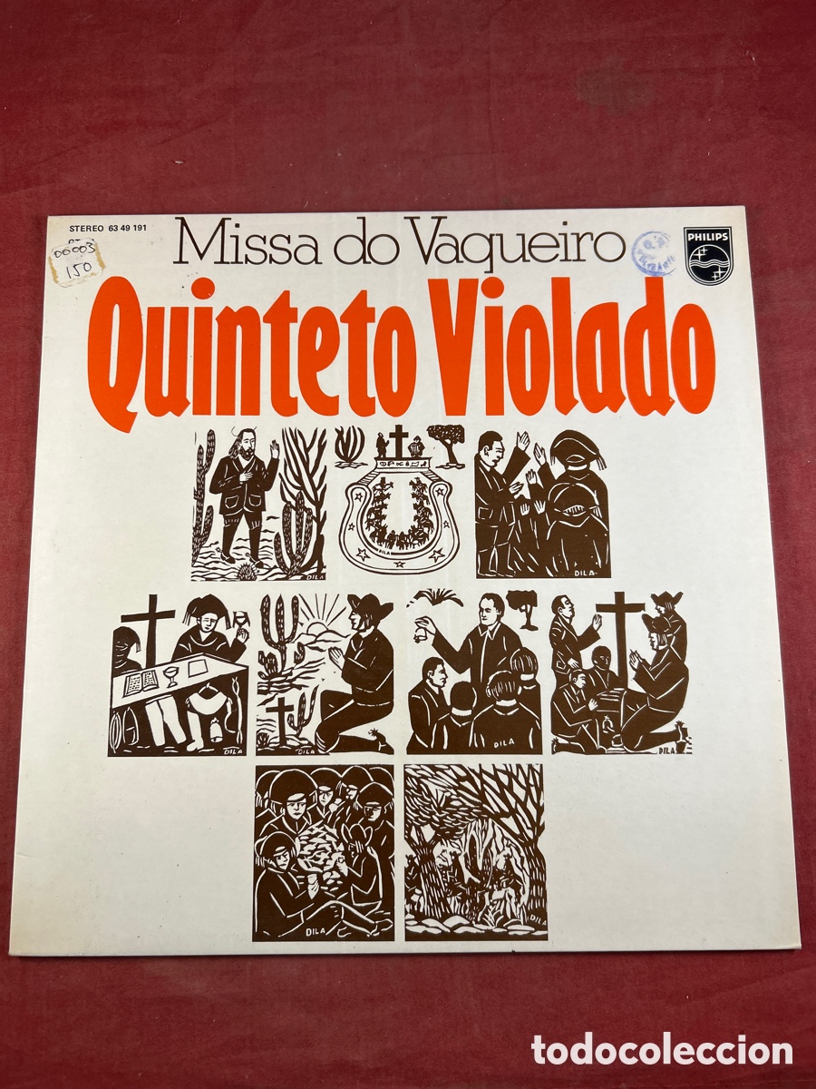 Discos de vinilo: Quinteto Violado Missa do Vaqueiro - Foto 1