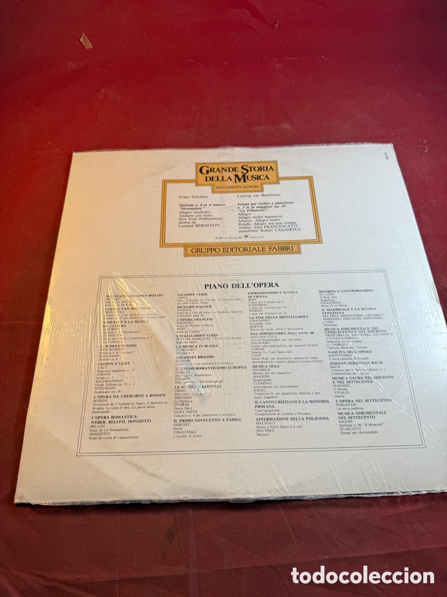 Discos de vinilo: SCHUBERT Y BEETHOVEN - Foto 2