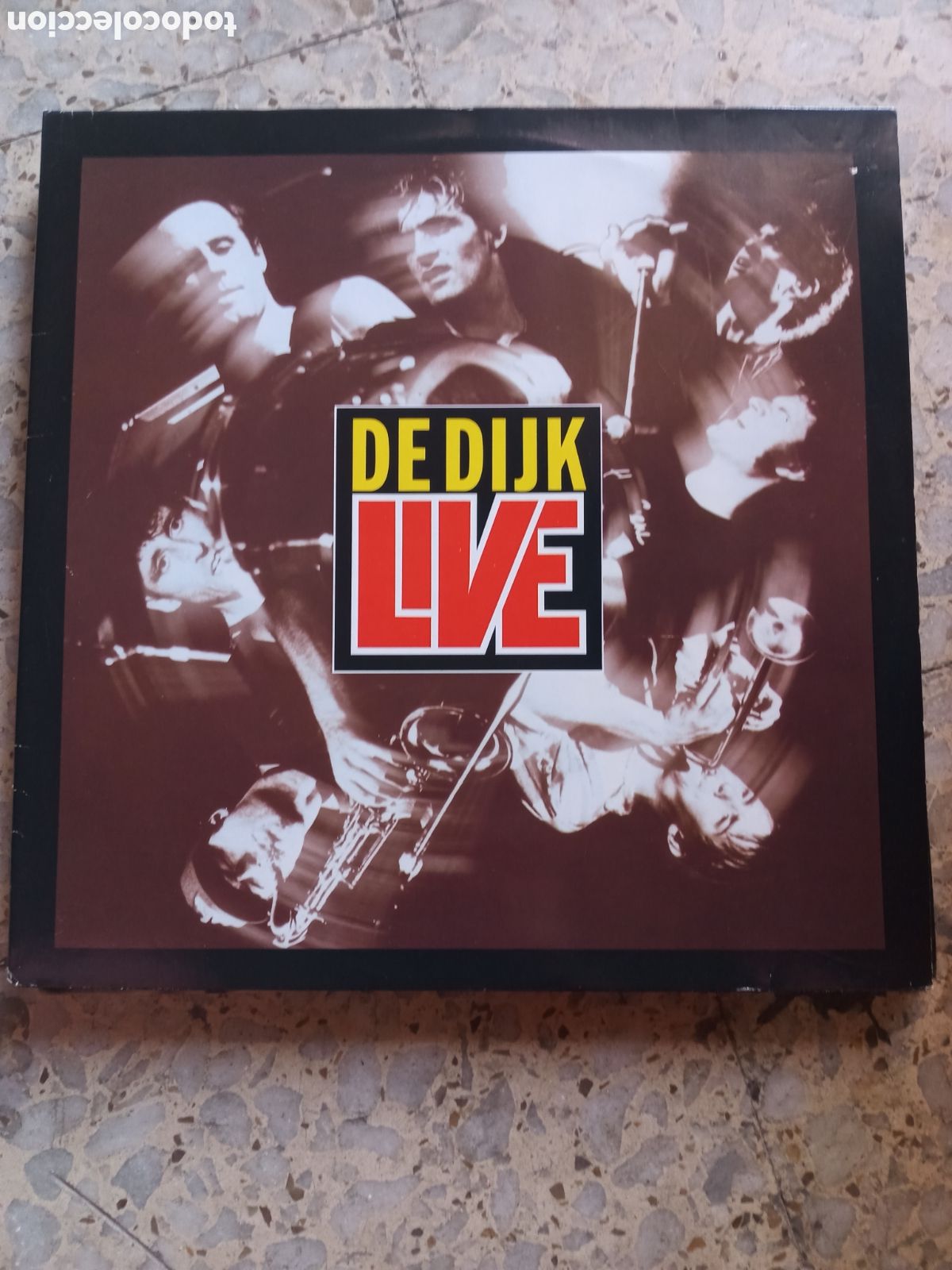 Discos de vinilo: 2 LP DE DIJK LIVE 1990 HOLANDA PORTADA DOBLE - Foto 1