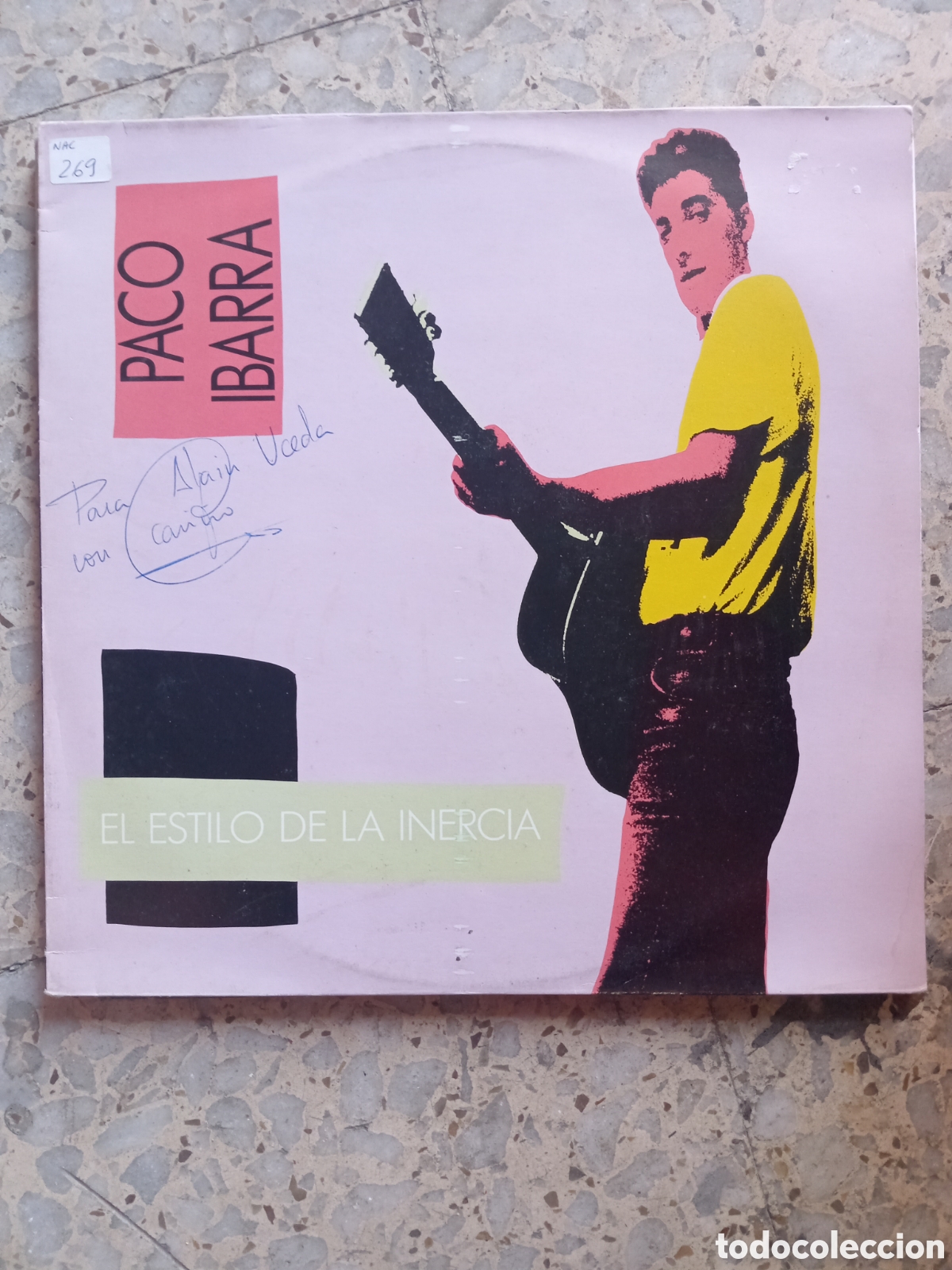 Discos de vinilo: LP PACO IBARRA EL ESTILO DE LA INERCIA 1989 - Foto 1