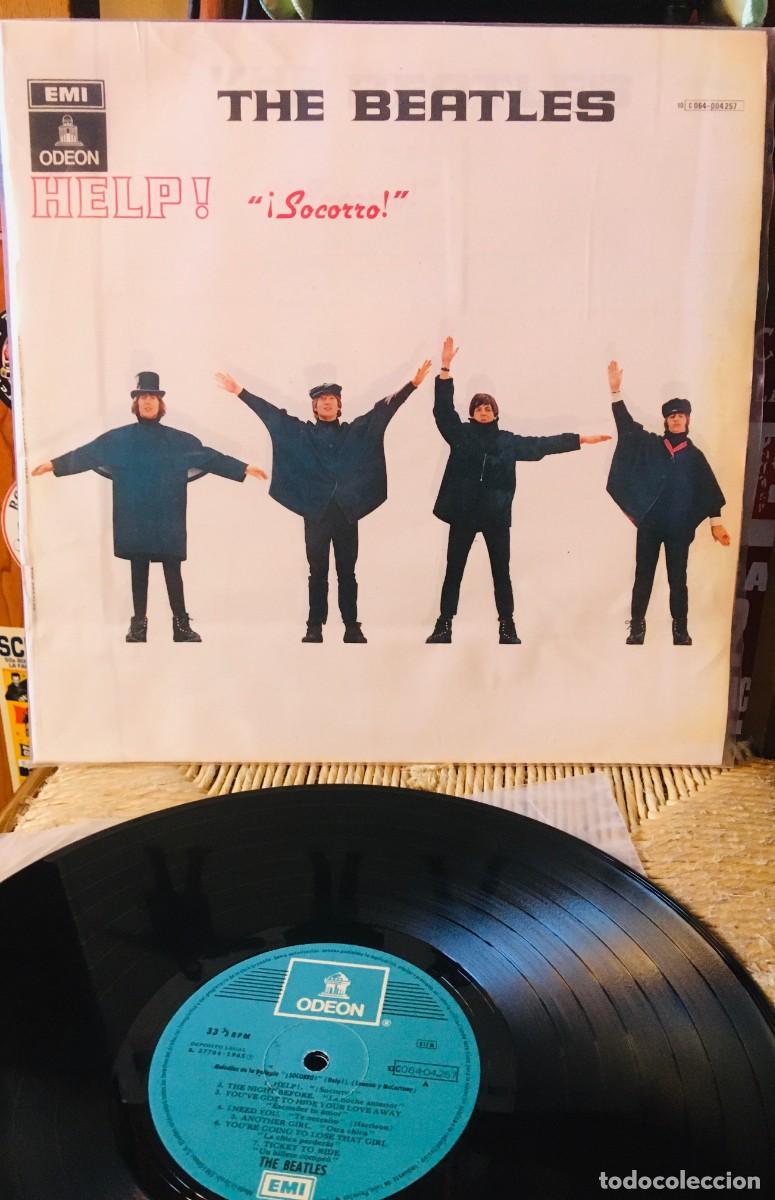 Discos de vinilo: THE BEATLES - HELP, reedic espa&ntilde;ola 1981 estereo - Foto 1