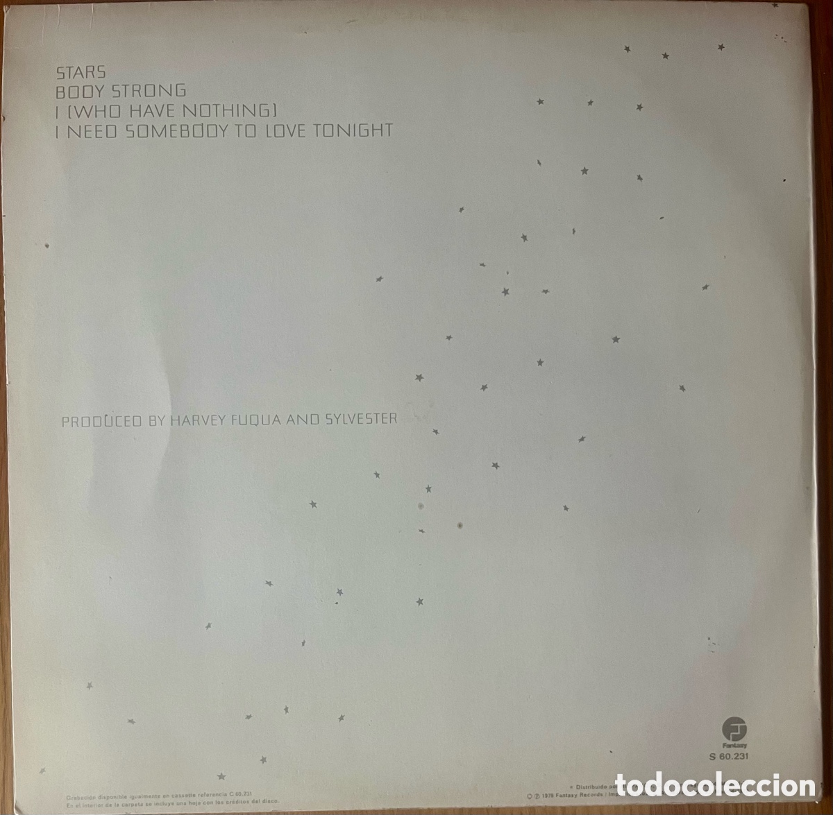 Discos de vinilo: SYLVESTER - Stars Hispavox - Foto 2