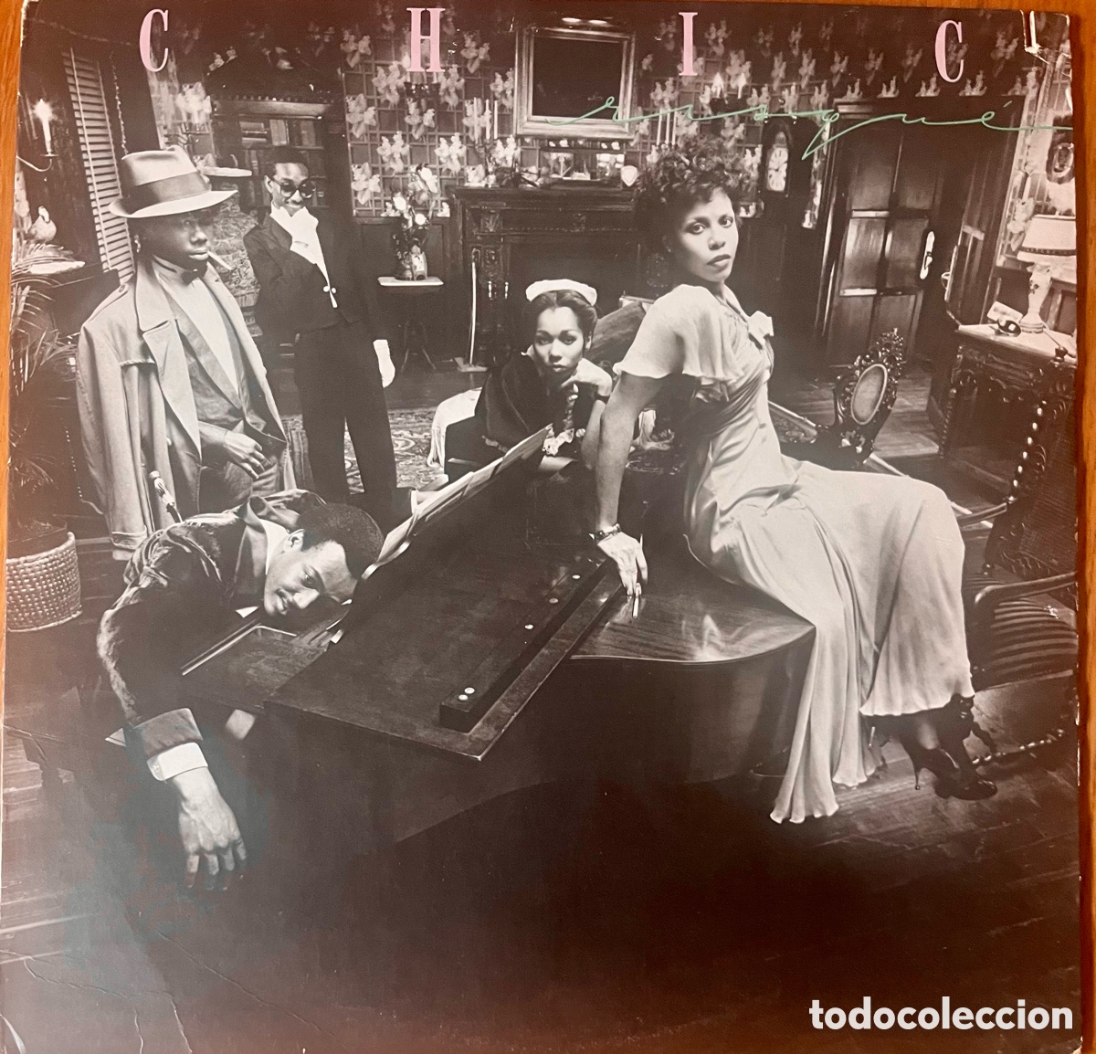 Discos de vinilo: CHIC - Risque 1979 USA - Foto 1
