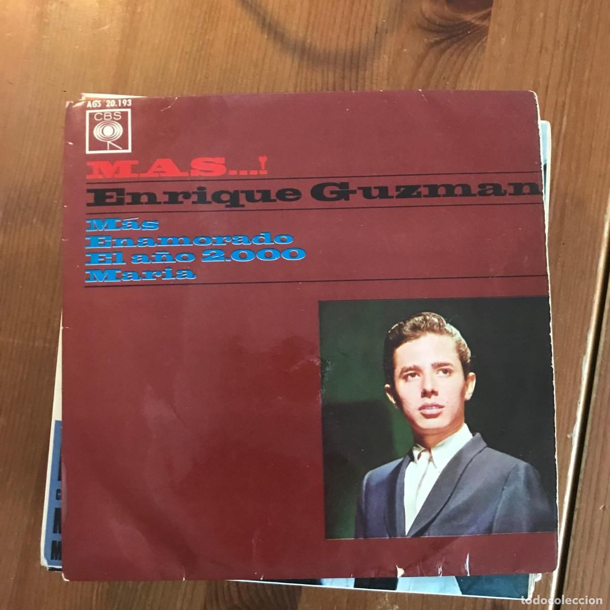 Discos de vinilo: ENRIQUE GUZM&Aacute;N - M&Aacute;S...! - EP CBS 1964 - Foto 1