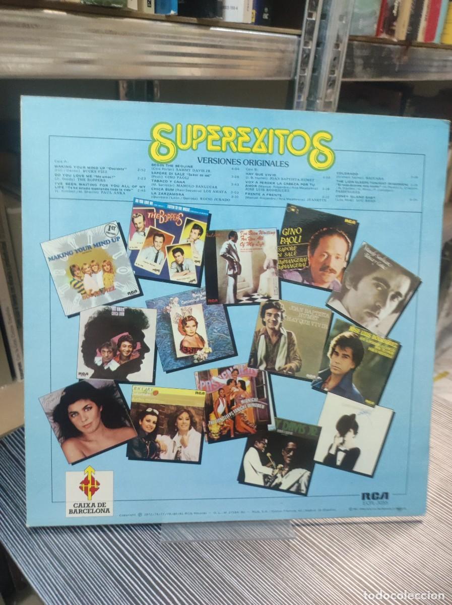 Discos de vinilo: SUPEREXITOS VERSIONES ORIGINALES - Foto 2