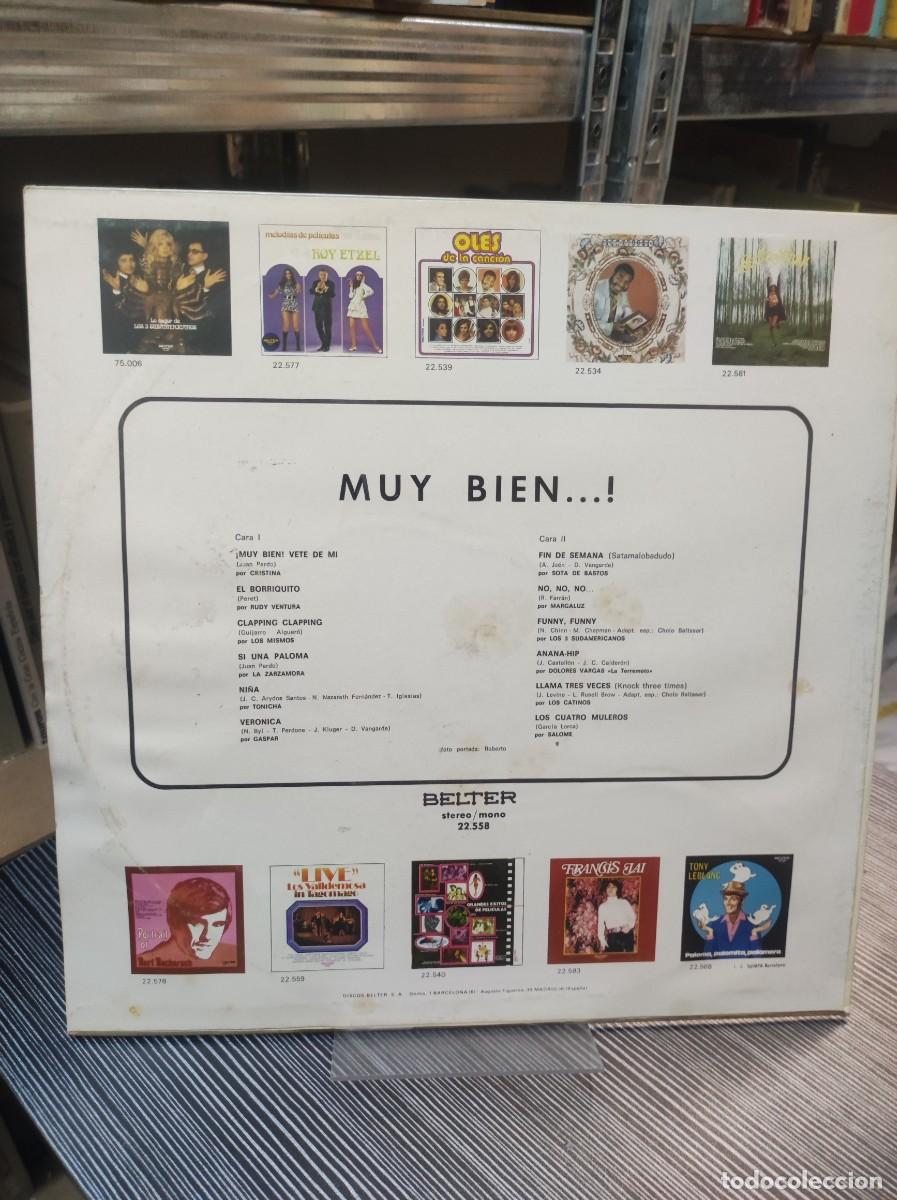 Discos de vinilo: MUY BIEN...! BELTER . - Foto 2
