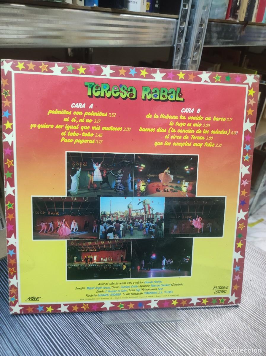 Discos de vinilo: Teresa Rabal &ndash; Palmitas Con Palmitas - Foto 2