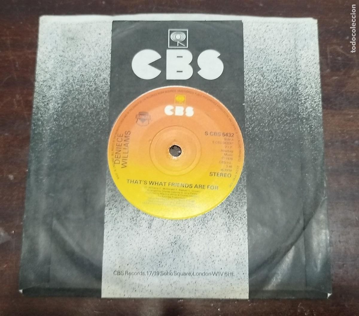 Discos de vinilo: Vinilo single Deniece Williams - Foto 1