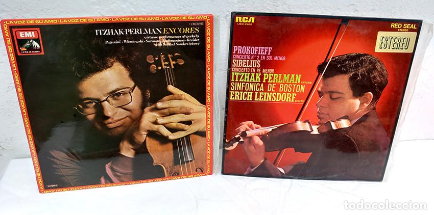 Discos de vinilo: Itzhak Perlman x 2 Vinilos - Foto 1