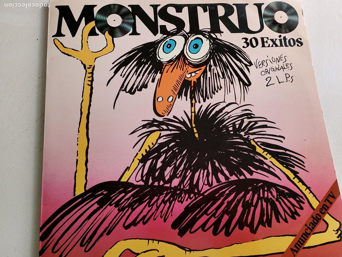 Discos de vinilo: Monstruo - 30 Exitos 2LPS 1983 - Foto 2