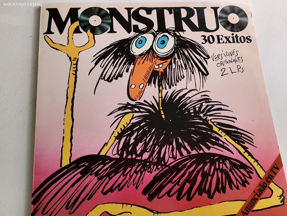 Discos de vinilo: Monstruo - 30 Exitos 2LPS 1983 - Foto 1