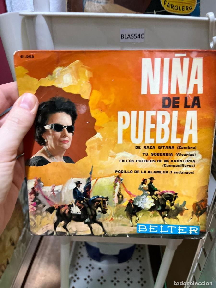 Discos de vinilo: BLAS54C EP VINILO NI&Ntilde;A DE LA PUEBLA, DE RAZA GITANA - Foto 1