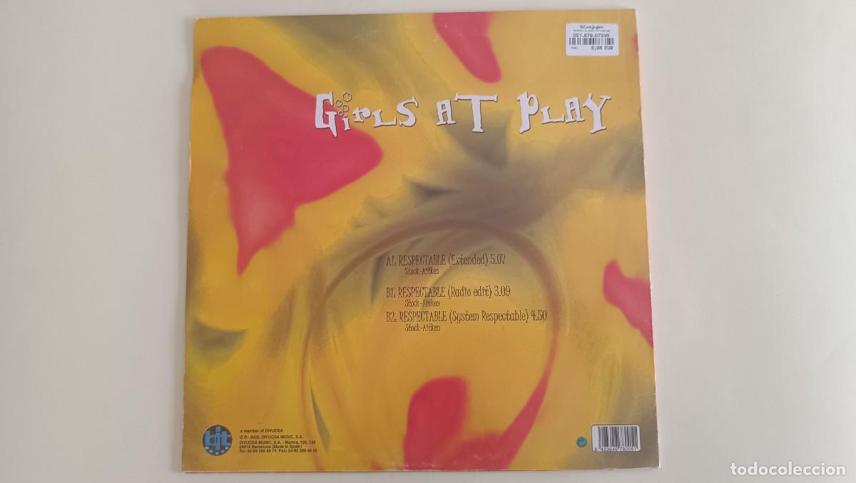 Discos de vinilo: Girls At Play &lrm;&ndash; Respectable - Foto 2