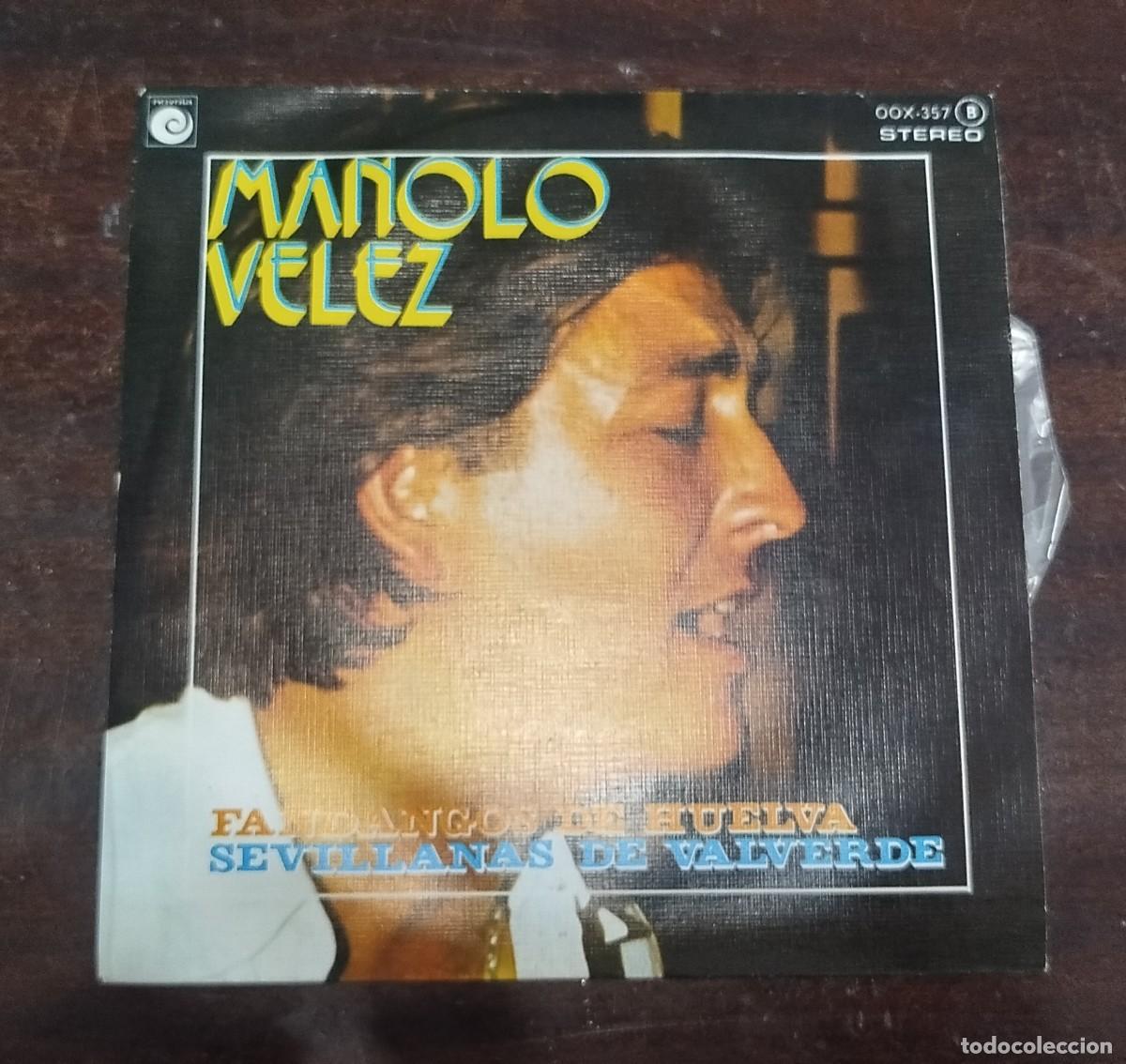 Discos de vinilo: Vinilo single Manolo Velez - Foto 1