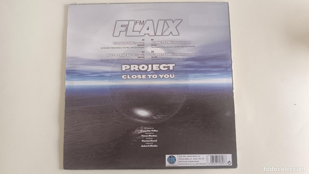 Discos de vinilo: Flaix Project &lrm;&ndash; Close To You - Foto 2