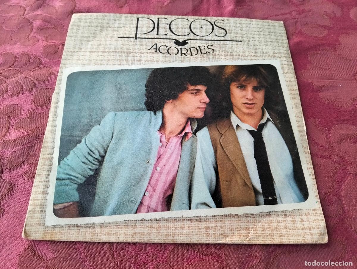 Discos de vinilo: Pecos, acordes, disco vinilo single m&uacute;sica - Foto 1