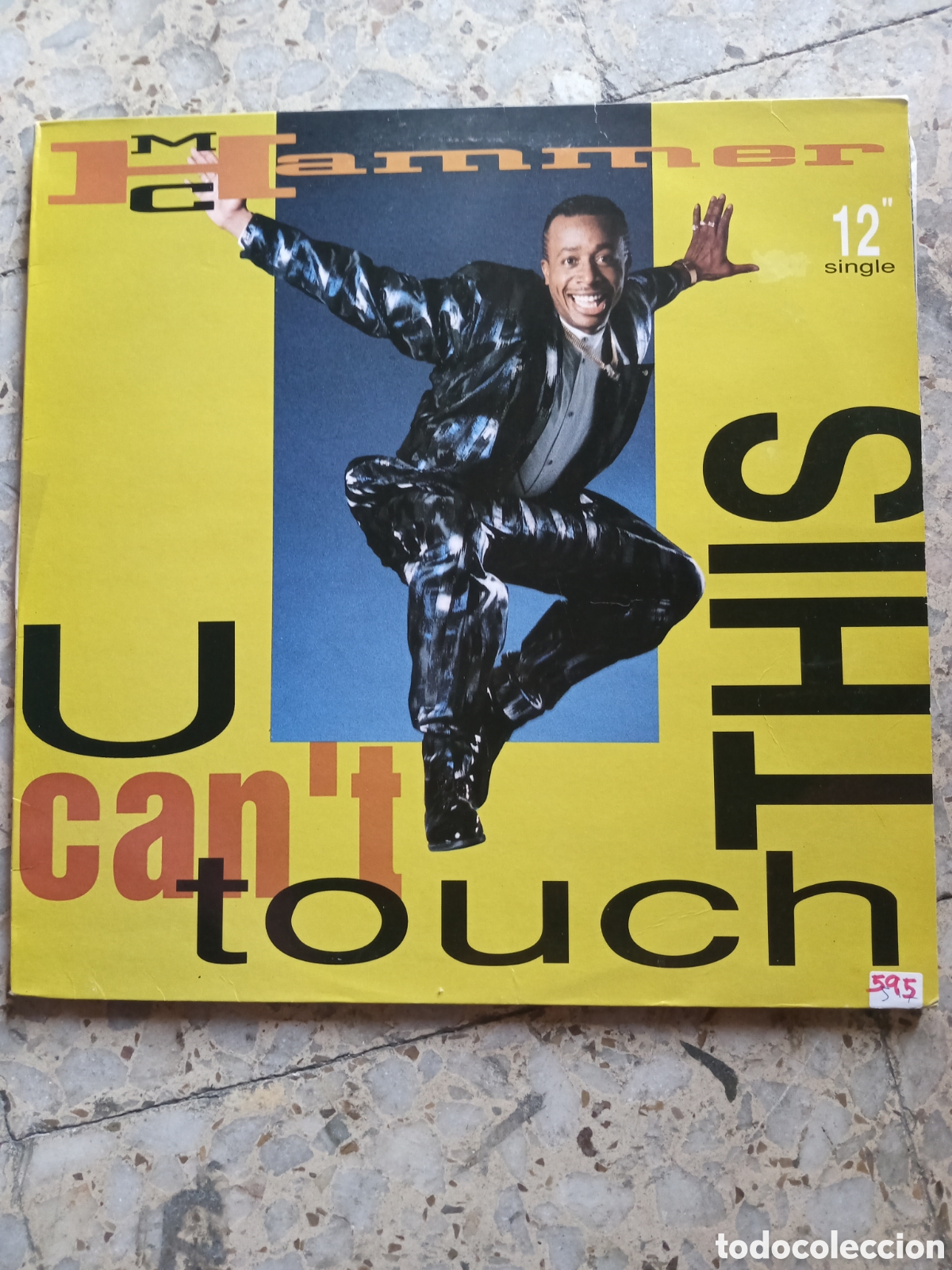 Discos de vinilo: MAXI 12&rdquo; MC HAMMER U CAN&acute;T TOUCH THIS 1990 SPAIN - Foto 1