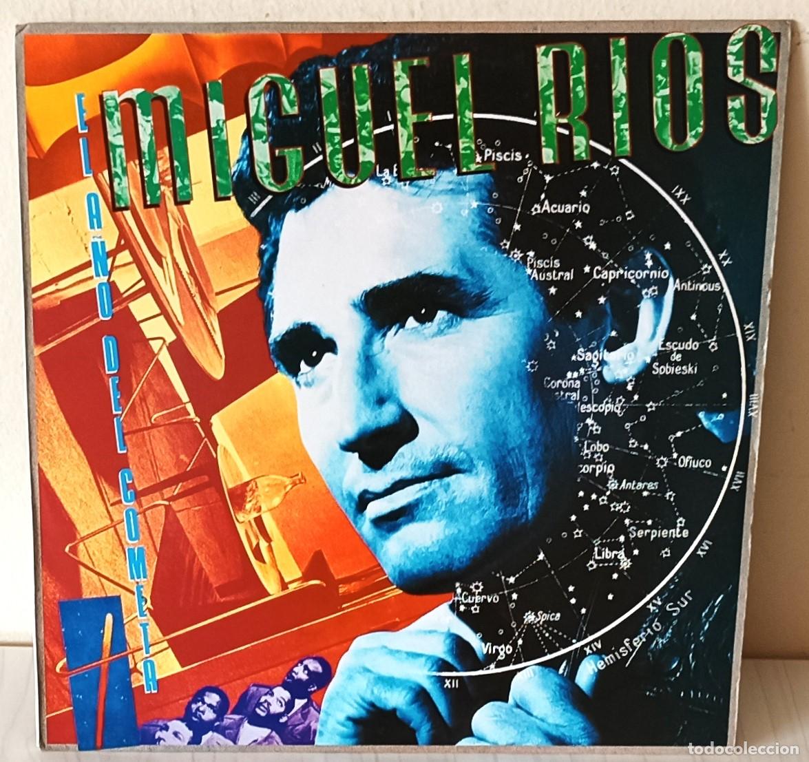 Discos de vinilo: MIGUEL RIOS - EL A&Ntilde;O DEL COMETA POLYDOR - 1986 - Foto 1