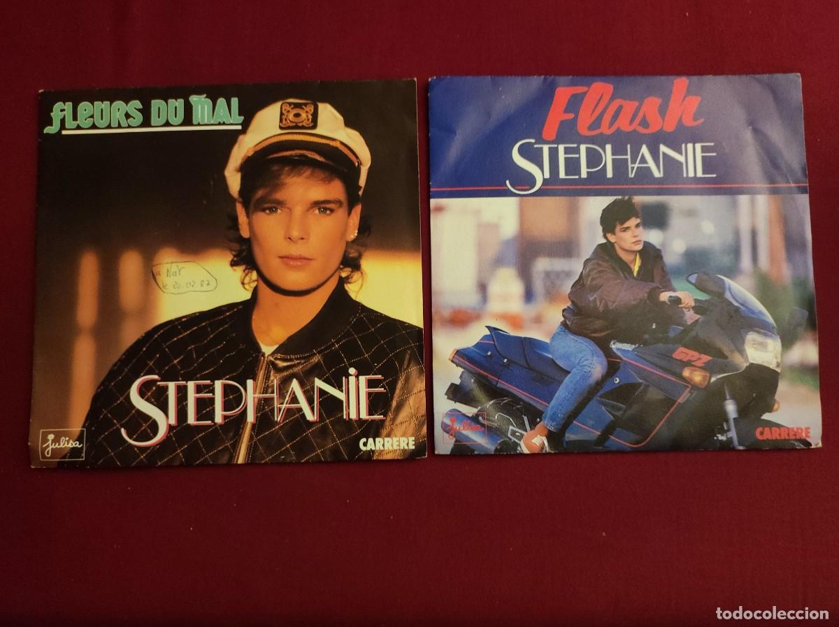 Discos de vinilo: Lote Stephanie - Flash + fleurs du mal - Foto 1