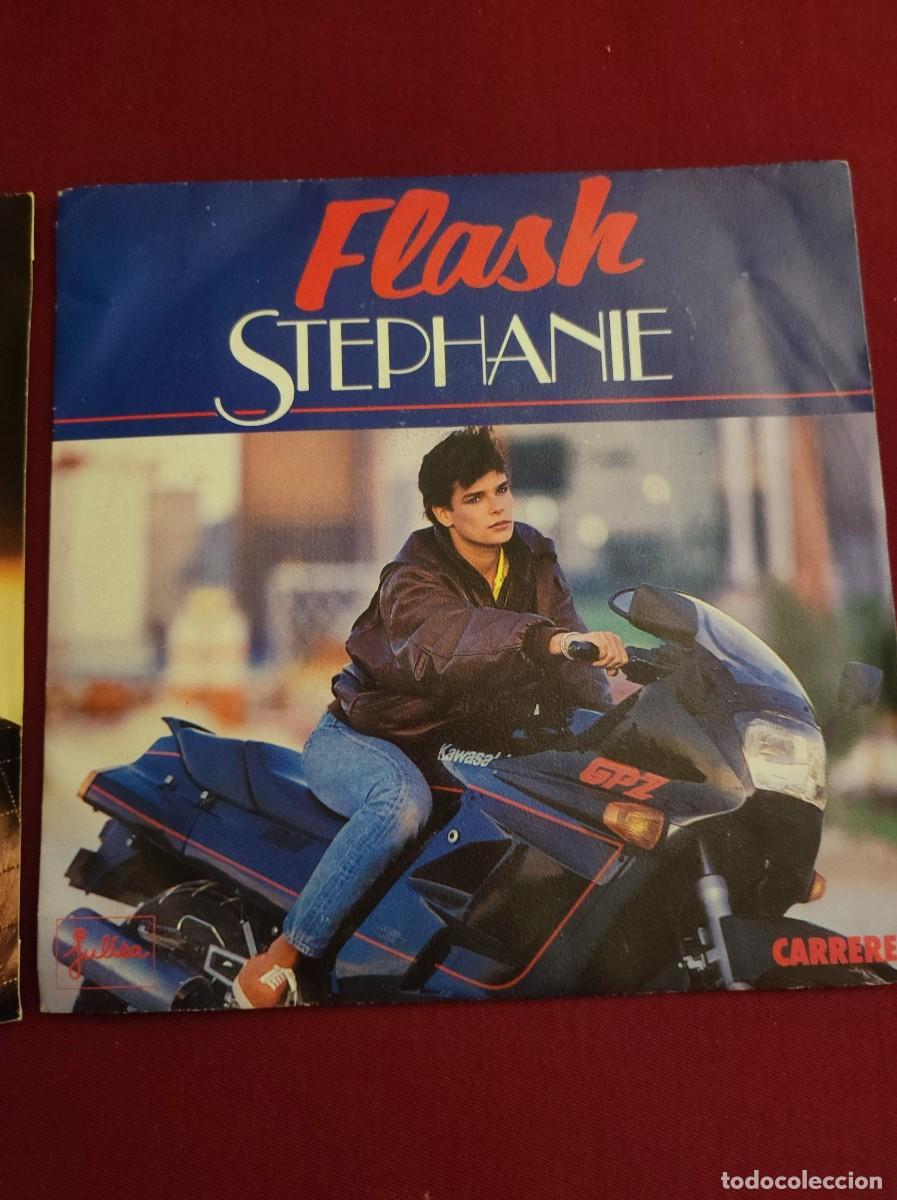 Discos de vinilo: Lote Stephanie - Flash + fleurs du mal - Foto 2