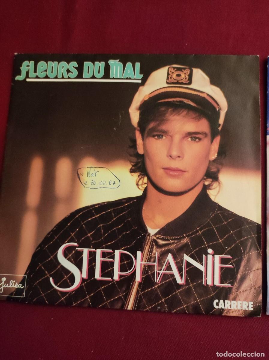 Discos de vinilo: Lote Stephanie - Flash + fleurs du mal - Foto 3