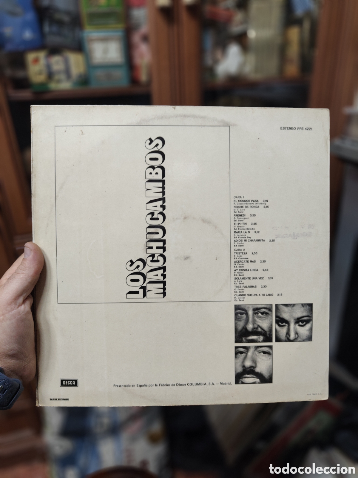 Discos de vinilo: DISCO VINILO -LOS MACHUCAMBOS - Foto 2