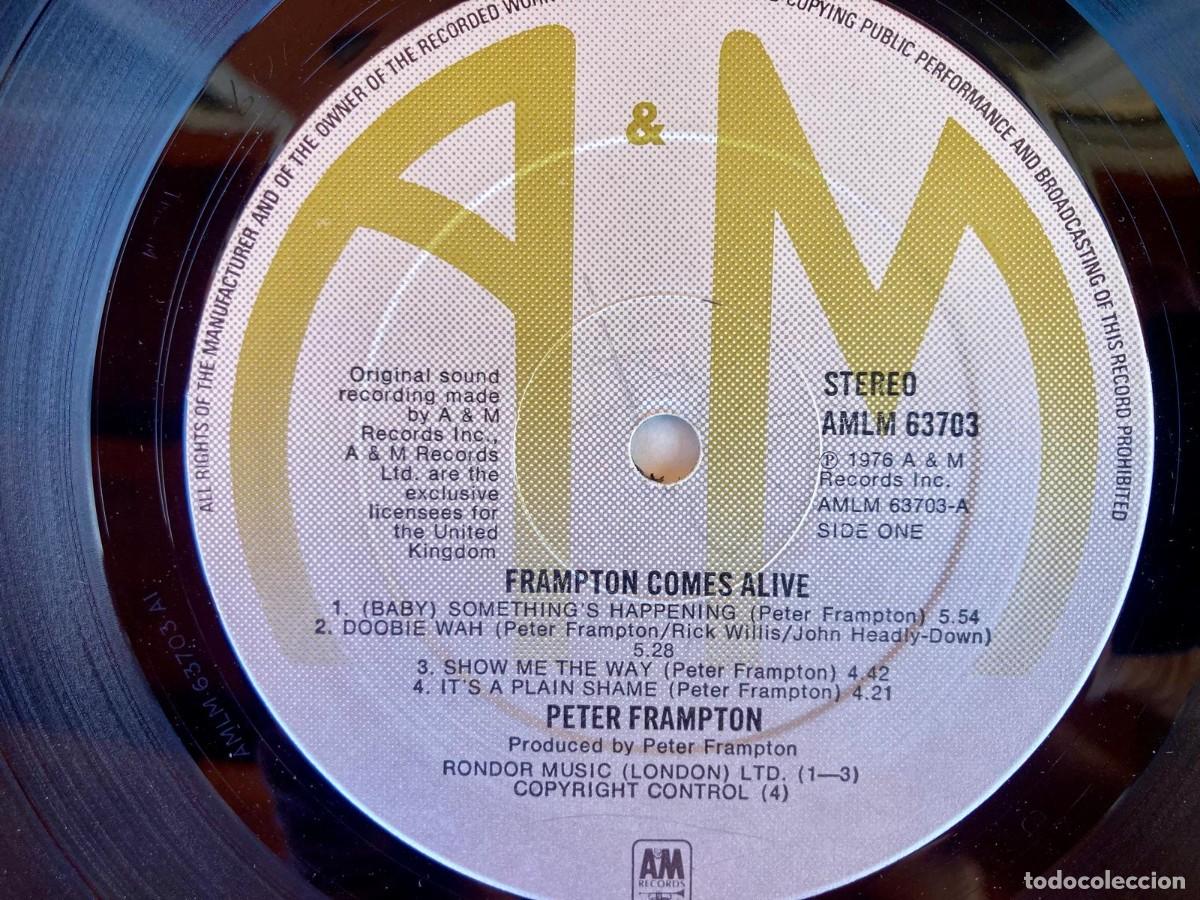 Discos de vinilo: FRAMPTON COME ALIVE! - PETER FRAMPTON - Foto 4