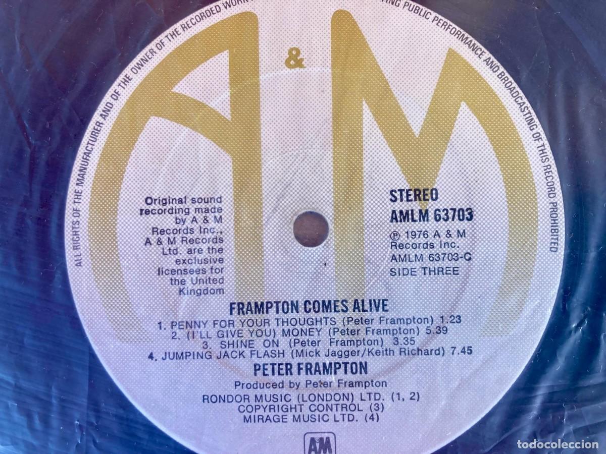 Discos de vinilo: FRAMPTON COME ALIVE! - PETER FRAMPTON - Foto 5