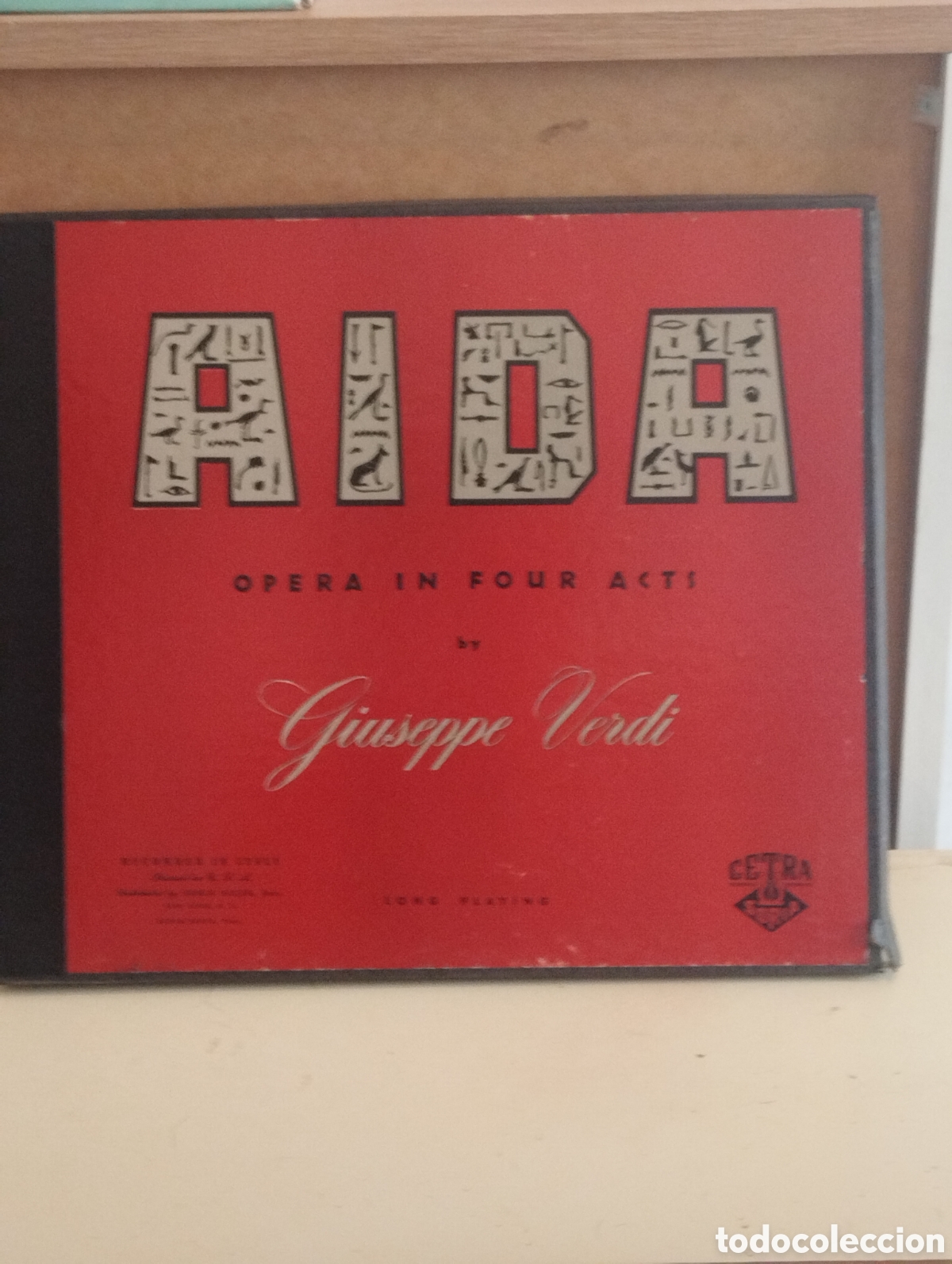 Discos de vinilo: Opera de A&iacute;da ,de Giuseppe Verdi - Foto 1