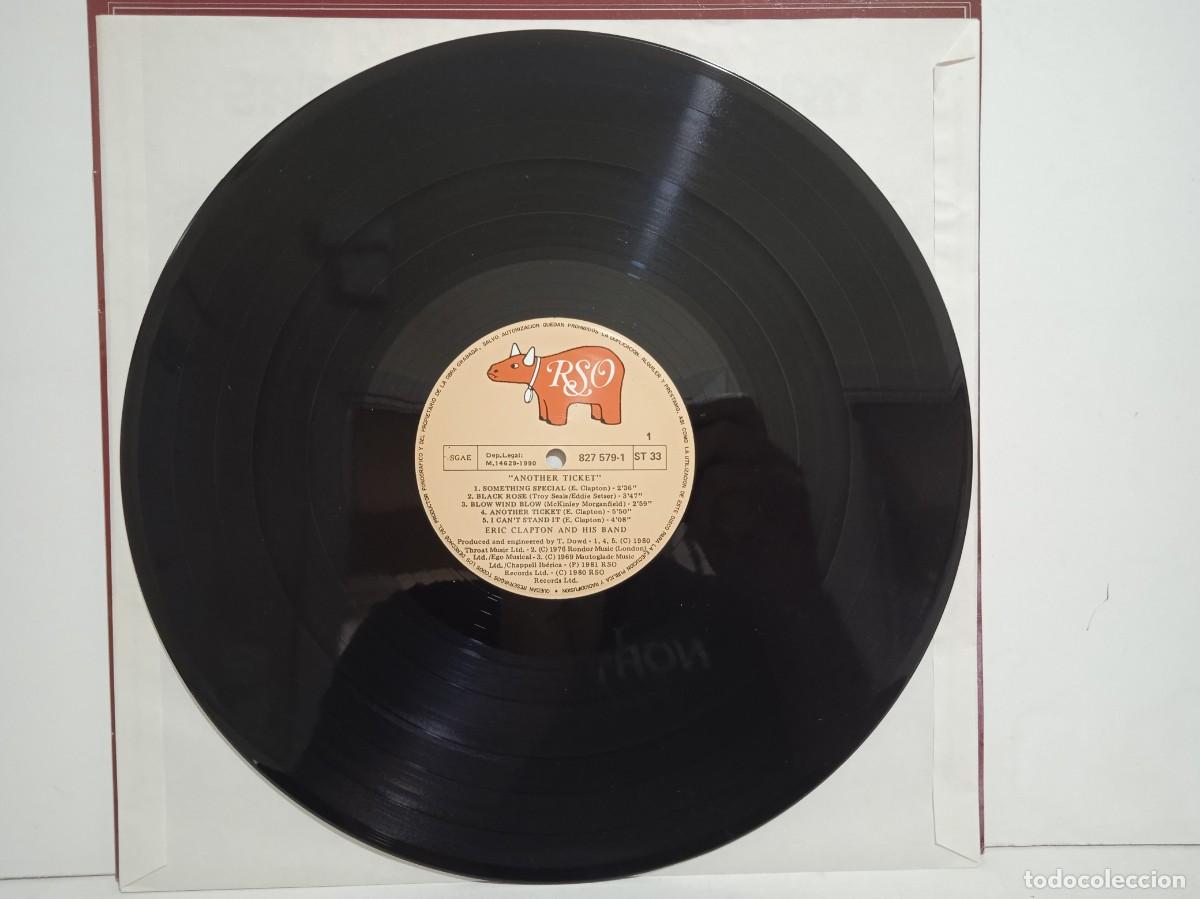 Discos de vinilo: Eric Clapton - Another Ticket - LP - 1990 - Spain - Foto 3