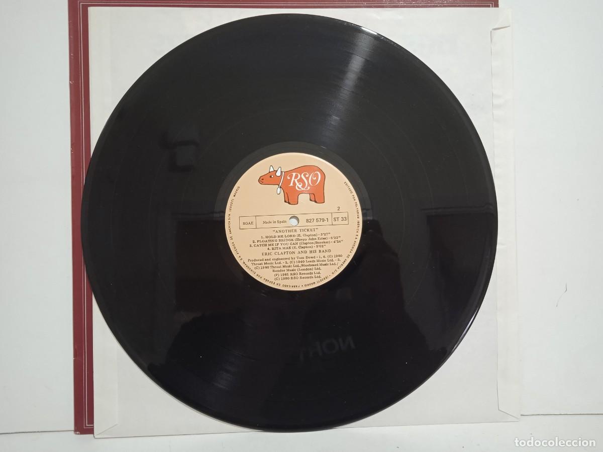 Discos de vinilo: Eric Clapton - Another Ticket - LP - 1990 - Spain - Foto 5