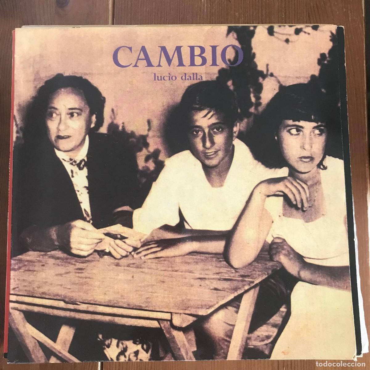 Discos de vinilo: LUCIO DALLA - CAMBIO - LP RCA 1990 - Foto 1