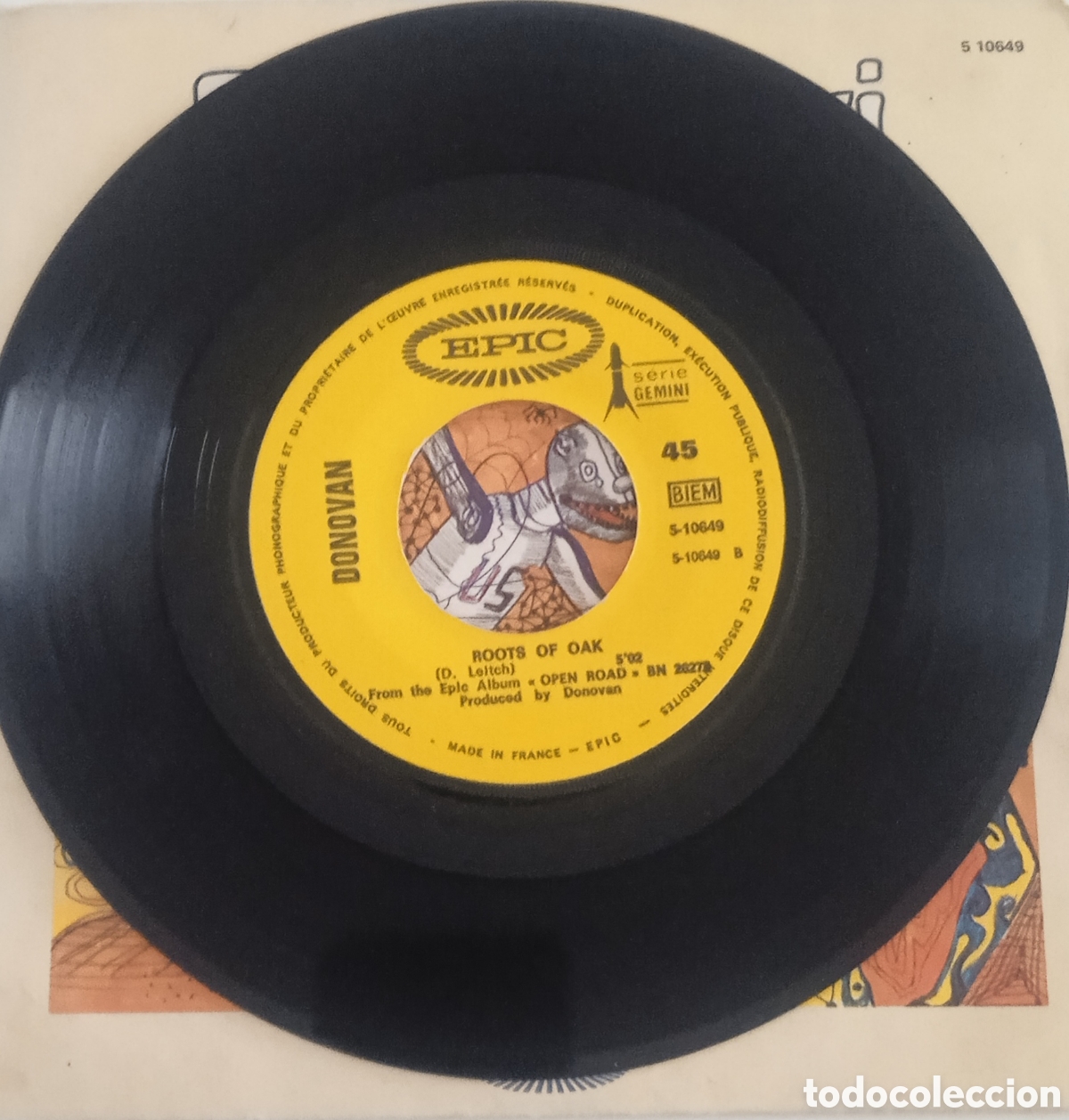 Discos de vinilo: DONOVAN - Riki tiki tavi (1970) single - Foto 5