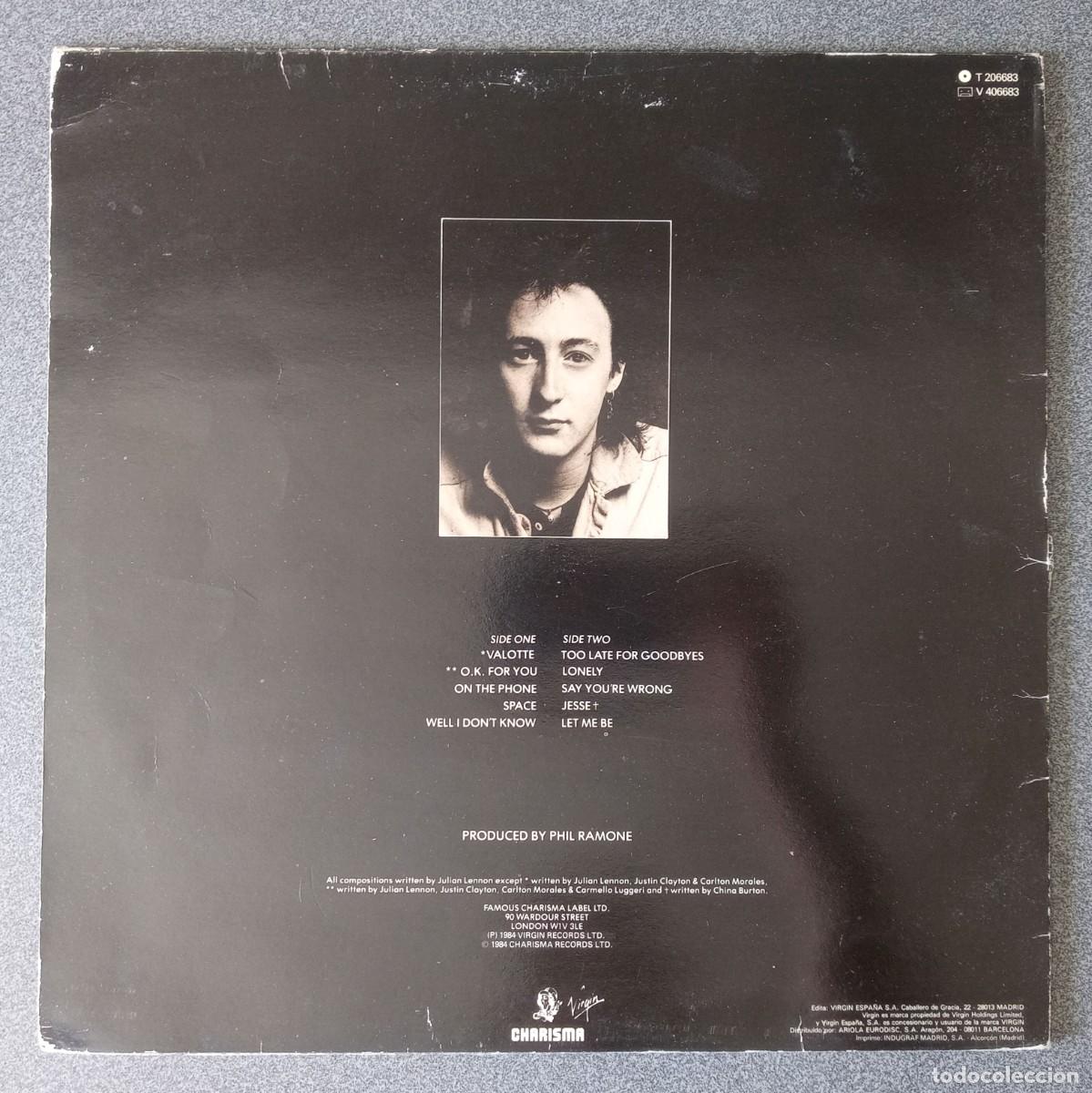 Discos de vinilo: Vinilo Lp julian lennon - Foto 5