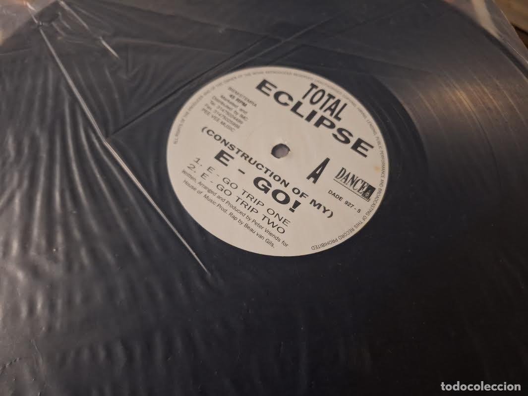 Discos de vinilo: TOTAL ECLIPSE - E-GO 12&rdquo; MAXI HOLANDA DANCE DEVICE - TECHNO GOA TRANCE - Foto 1