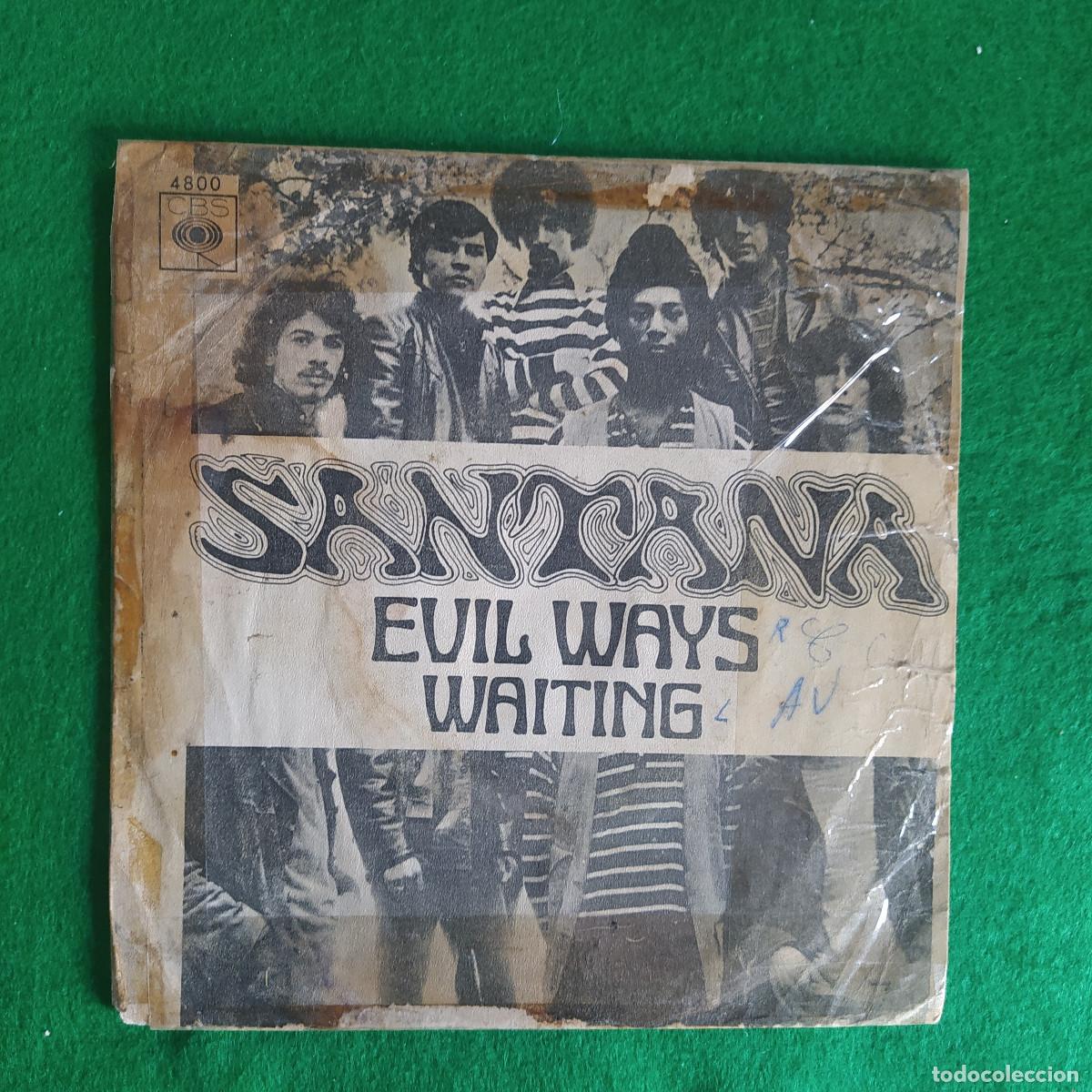 Discos de vinilo: Santana &ndash; Evil Ways . - Foto 1