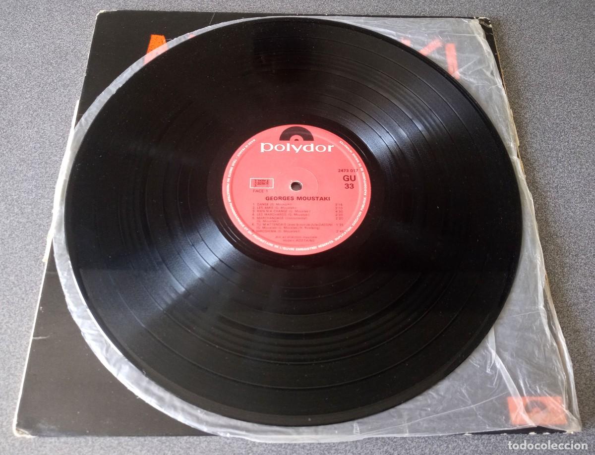 Discos de vinilo: Vinilo Lp Georges Moustaki - Foto 3