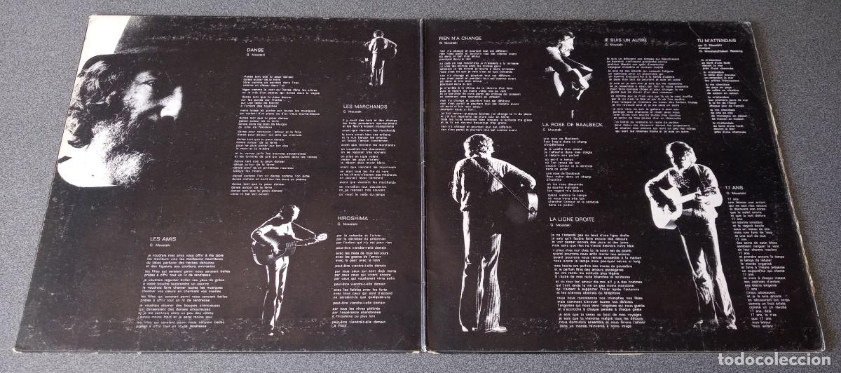 Discos de vinilo: Vinilo Lp Georges Moustaki - Foto 4