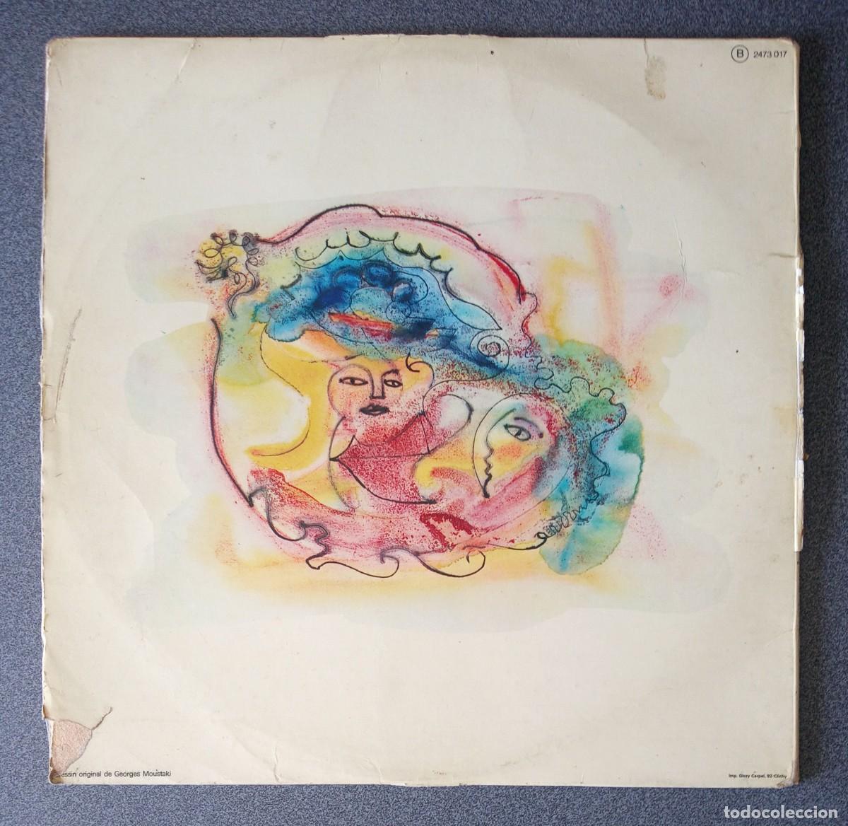 Discos de vinilo: Vinilo Lp Georges Moustaki - Foto 5