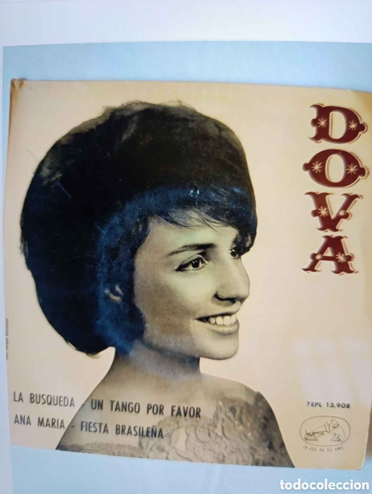 Discos de vinilo: DOVA - EP- SELLO ODEON - SINGLE -1963- - Foto 1
