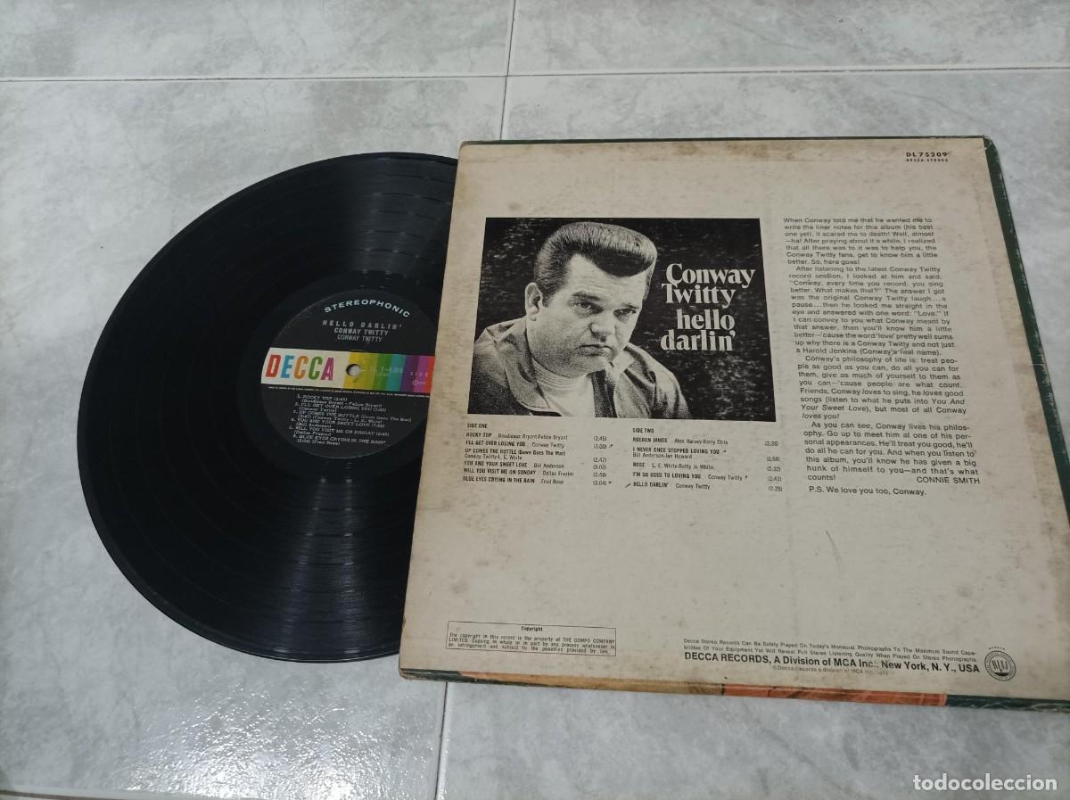 Discos de vinilo: Conway Twitty lp original - Foto 2