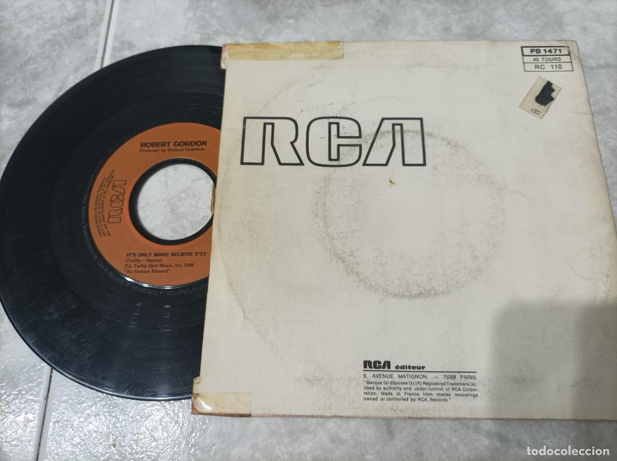 Discos de vinilo: Robert Gordon single rock a billy boogie - Foto 2