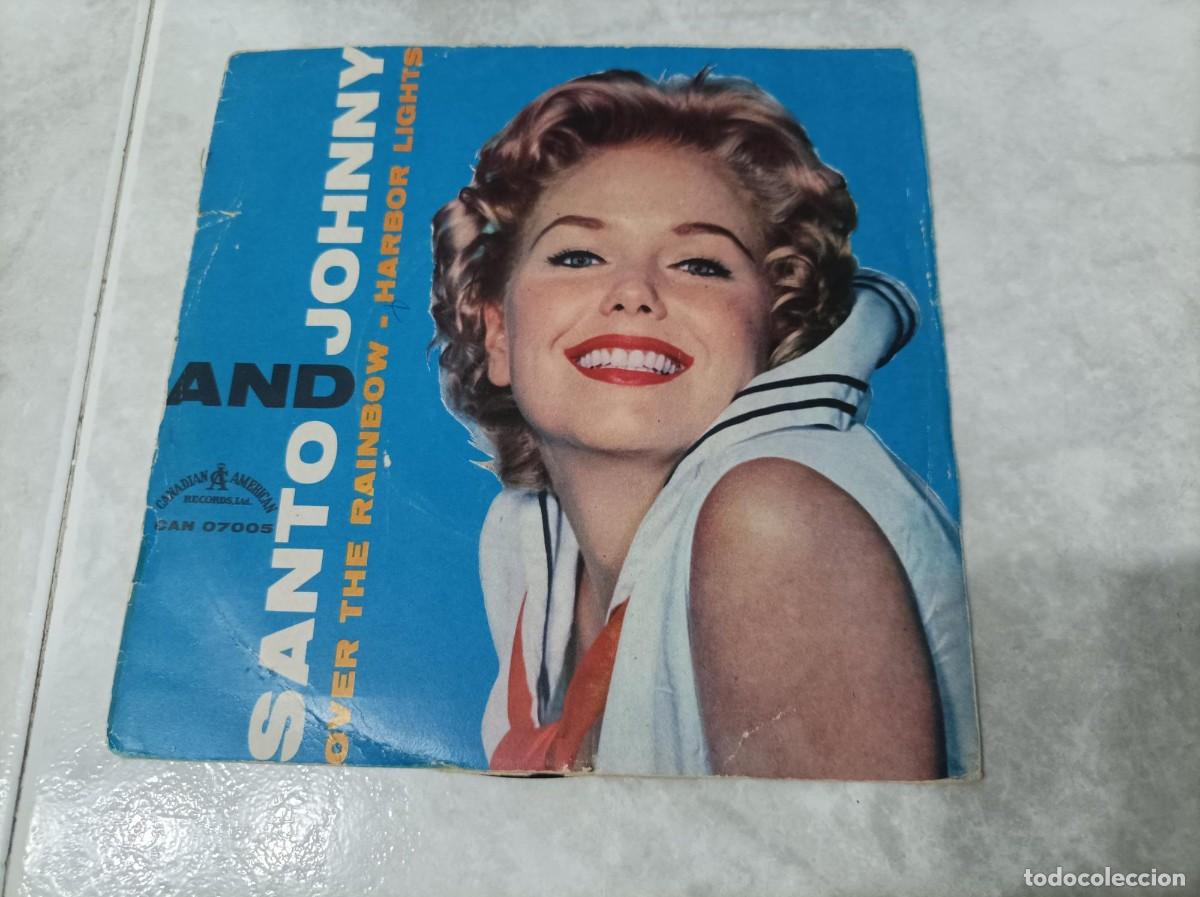 Discos de vinilo: Santo and Johnny single americano - Foto 1