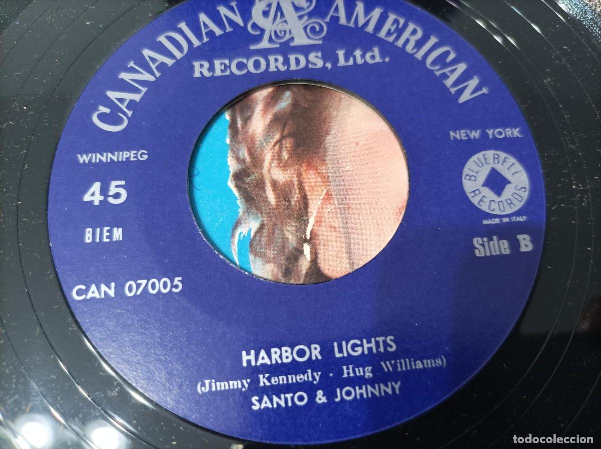 Discos de vinilo: Santo and Johnny single americano - Foto 2