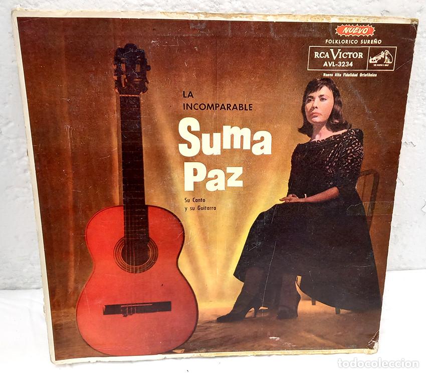 Discos de vinilo: La incomparable Suma Paz. 1960. Argentina - Foto 1