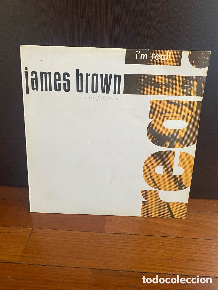 Discos de vinilo: JAMES BROWN WITH FULL FORCE - I&rsquo;REAL - Foto 1
