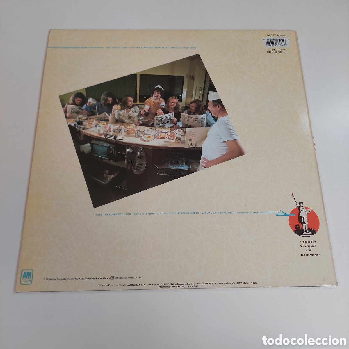 Discos de vinilo: Vinilo Supertramp Breakfa - Foto 2