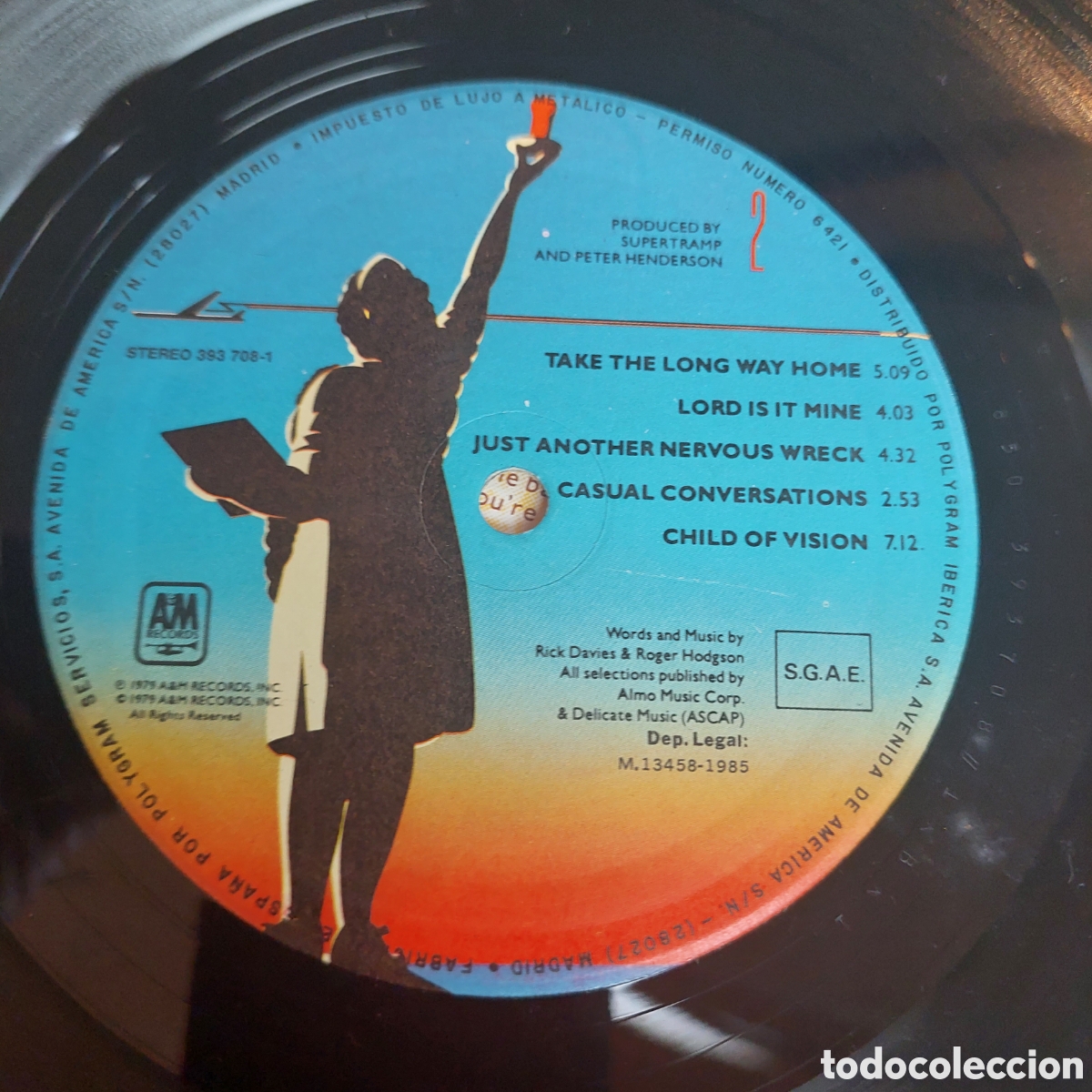 Discos de vinilo: Vinilo Supertramp Breakfa - Foto 9