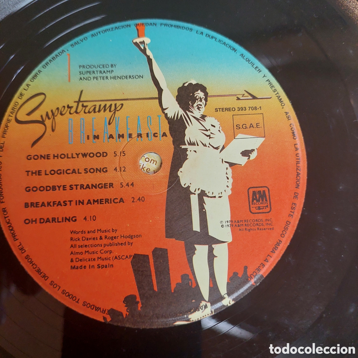 Discos de vinilo: Vinilo Supertramp Breakfa - Foto 10