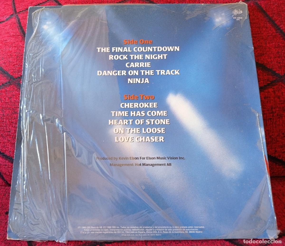 Discos de vinilo: EUROPE ** The Final Countdown ** VINILO LP ORIGINAL 1986 - Foto 2